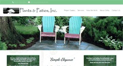 Desktop Screenshot of plantsandpatios.com